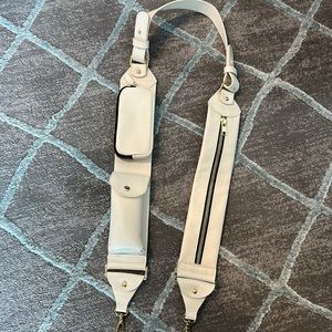 Bandolier Billy leather utility cross strap for phone